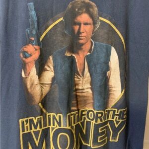 Star‎ Wars kids Sz S Blue T-Shirt